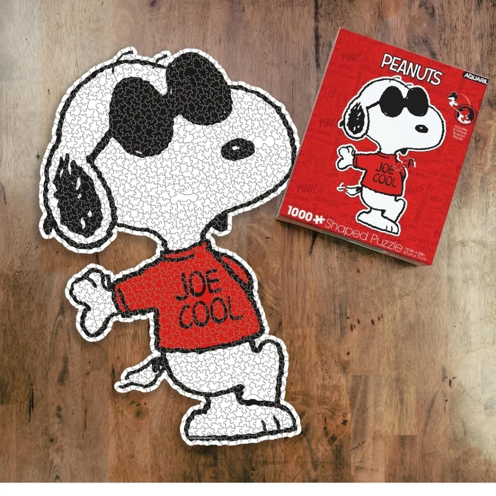 AQUARIUS - Peanuts Joe‎ Cool Shaped 1000 Piece Jigsaw Puzzles